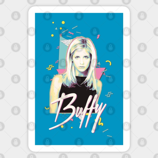 Buffy - 90s Style Sticker by Shit Post Hero